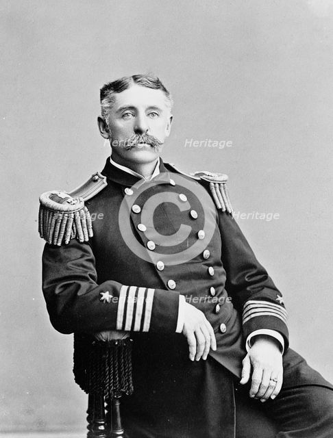 U.S.S. Olympia, Capt. Gridley, between 1895 and 1901. Creator: Unknown.