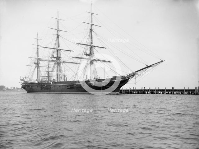 U.S.S. Monongahela, between 1890 and 1901. Creator: Unknown.