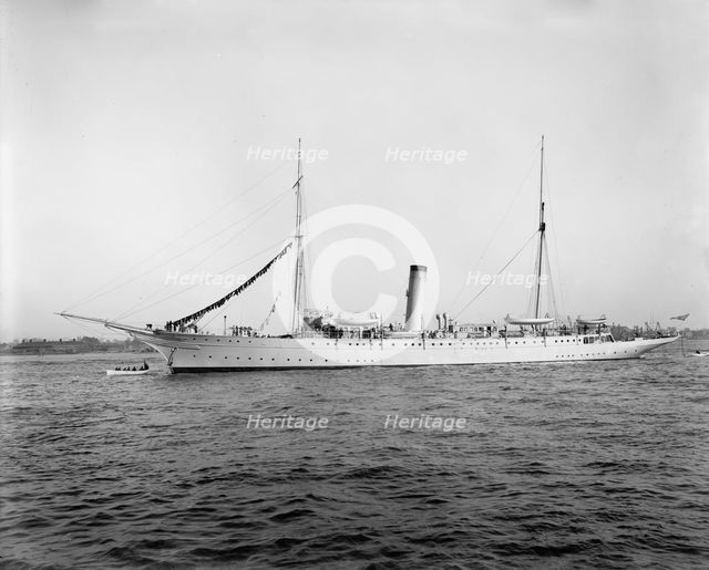 U.S.S. Mayflower, between 1898 and 1901. Creator: Edward H Hart.