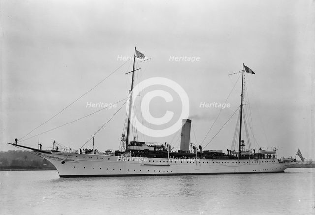 U.S.S. Mayflower, French Commn., 1917. Creator: Harris & Ewing.