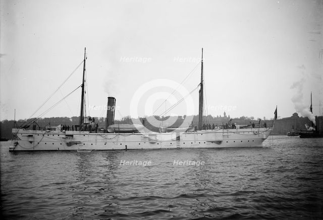 U.S.S. Machias, between 1893 and 1901. Creator: Unknown.