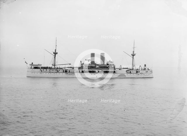 U.S.S. Maine, between 1895 and 1898. Creator: Unknown.