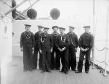 U.S.S. Maine, petty officers, 1896. Creator: Unknown