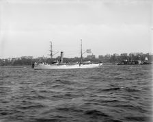 U.S.S. Manning, between 1897 and 1901. Creator: William H. Jackson