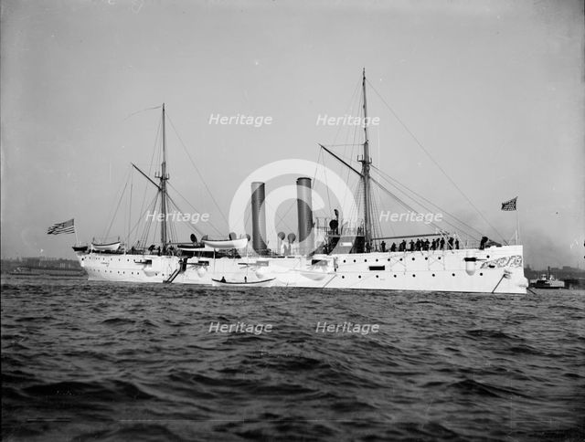 U.S.S. Marblehead, between 1894 and 1901. Creator: William H. Jackson.