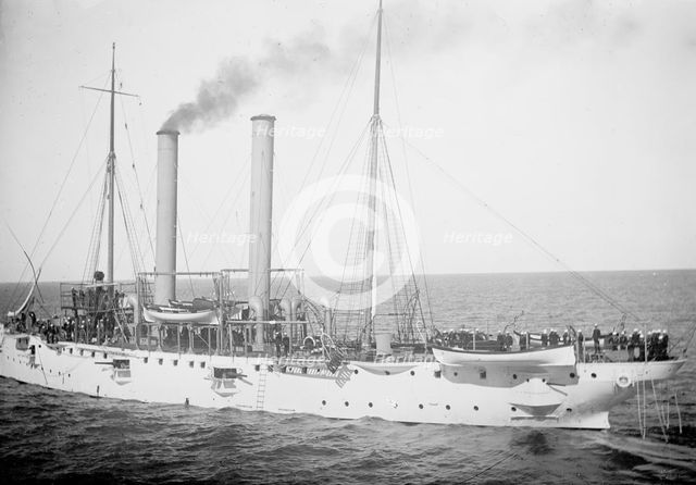 U.S.S. Nashville, between 1897 and 1901. Creator: Unknown.