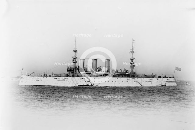 U.S.S. New York, (1899?). Creator: Edward H Hart.
