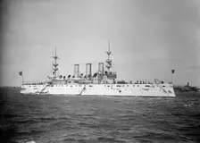 U.S.S. New York, between 1893 and 1901. Creator: William H. Jackson