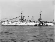 U.S.S. New York, between 1893 and 1901. Creator: William H. Jackson