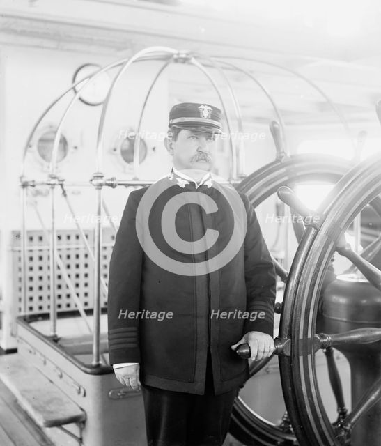 U.S.S. Newark, Captain Farquhar, between 1891 and 1899. Creator: Unknown.