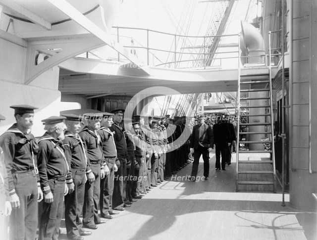 U.S.S. Newark, quarters, between 1891 and 1901. Creator: Unknown.
