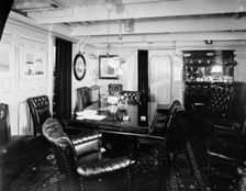 U.S.S. San Francisco, the cabin, between 1890 and 1901. Creator: Unknown