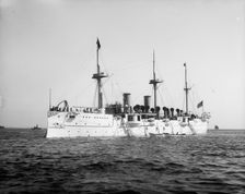 U.S.S. Philadelphia, between 1890 and 1901. Creator: William H. Jackson
