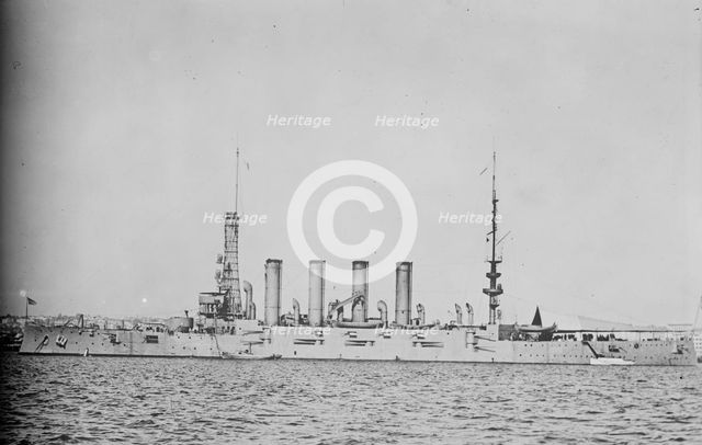 U.S.S. PITTSBURG, between c1915 and c1920. Creator: Bain News Service.