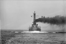 U.S.S. Rhode Island, 1913. Creator: Harris & Ewing