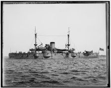 U.S.S. Texas, c1898. Creator: Edward H Hart