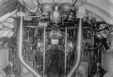 U.S. Submarine, Amidships, looking aft, between c1910 and c1915. Creator: Bain News Service