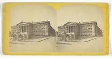U.S. Treasury, late 19th century. Creator: J F Jarvis