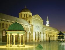 Umayyad Mosque or Great Mosque of Damascus, Syria, 2001. Creator: LTL