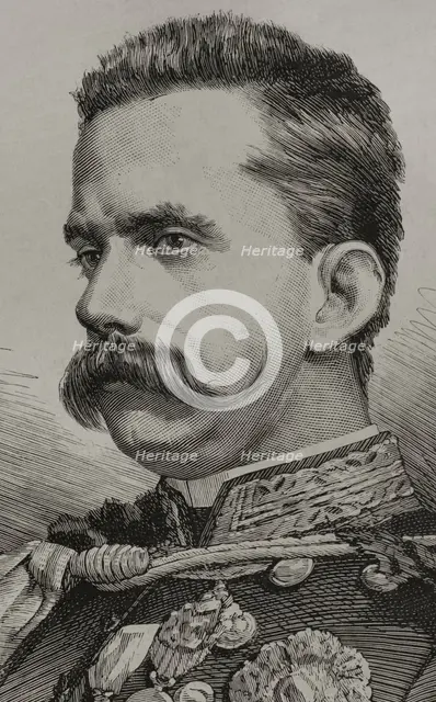 Umberto I, (1844-1900), King of Italy, (1878-1900), member of the House of Savoy. Creator: Arturo Carretero y Sánchez.