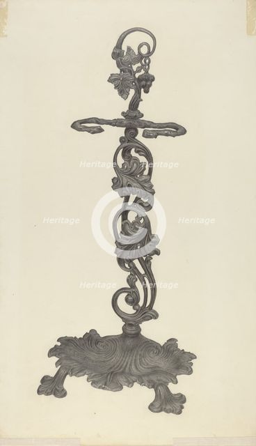 Umbrella Stand, c. 1940. Creator: Milton Grubstein.