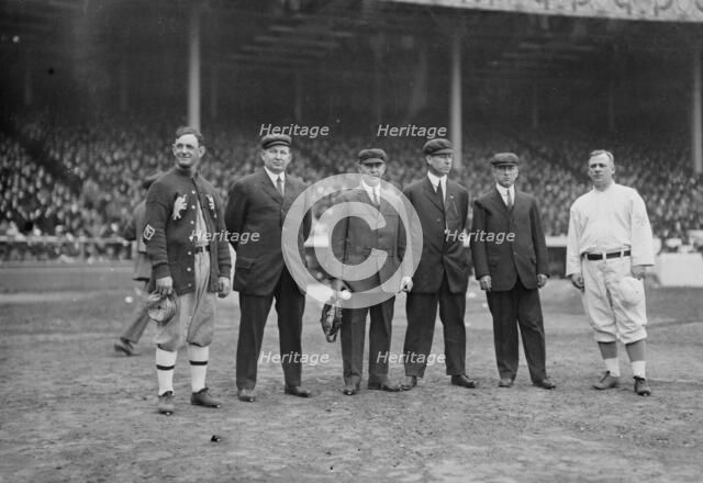 Umpires, World Series, '13, 1913. Creator: Bain News Service.