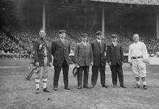 Umpires, World Series, 13, 1913. Creator: Bain News Service