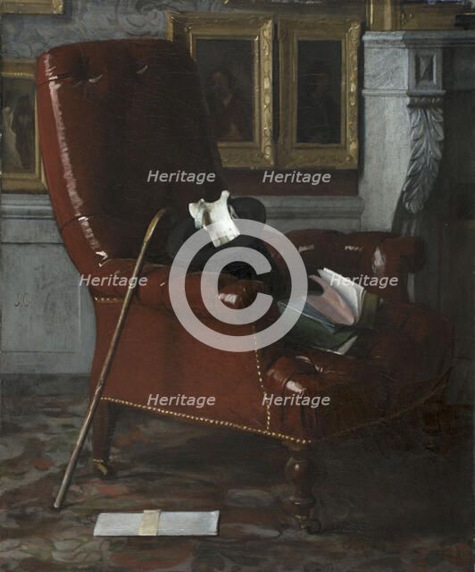 Un coin de salon chez le peintre, after 1852. Creator: Jean Gigoux.