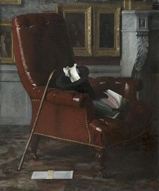 Un coin de salon chez le peintre, after 1852. Creator: Jean Gigoux