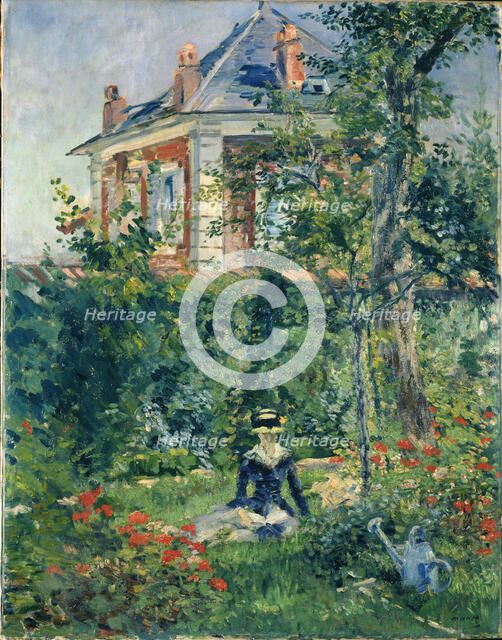 Un Coin du jardin de Bellevue, 1880. Creator: Manet, Édouard (1832-1883).