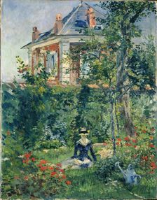 Un Coin du jardin de Bellevue, 1880. Creator: Manet, Édouard (1832-1883)