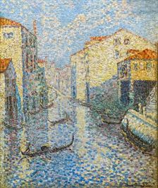 Un canal à Venise, 1899. Creator: Cross; Henri Edmond (1856-1910)