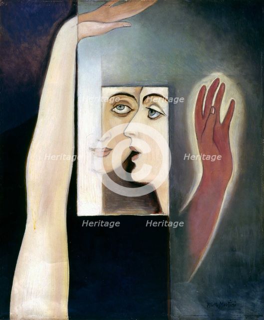 Un canto, 1928. Creator: Martini, Alberto (1876-1954).
