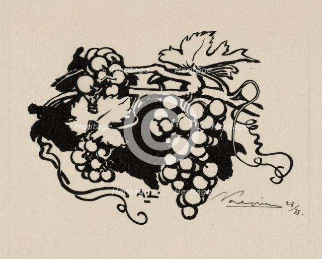 Un Cul-de-lampe. Creator: Auguste Louis Lepère (French, 1849-1918).