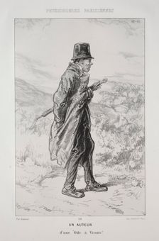 Un Auteur. Creator: Paul Gavarni (French, 1804-1866)