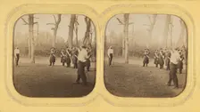 Un des adversaires tire, about 1860. Creator: Unknown
