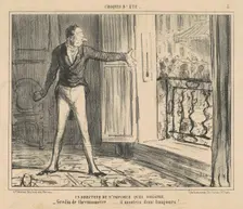 Un directeur de n'importe quel theatre, 19th century. Creator: Honore Daumier