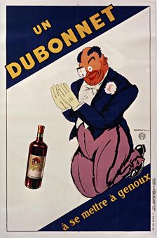 Un Dubonnet à se mettre à genoux , 1932. Creator: Dransy, Jules Isnard (1883-1945)