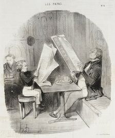 Un enfant que s'amuse de peu...1847. Creator: Honore Daumier