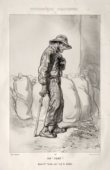 Un Fort. Creator: Paul Gavarni (French, 1804-1866)