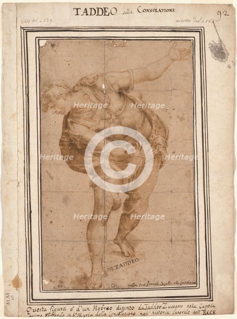 Un Hebreo, from Christ Shown to the People (recto), after 1556. Creator: Unknown.