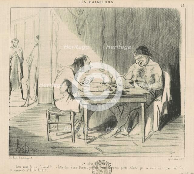 Un joli calembour, 19th century. Creator: Honore Daumier.