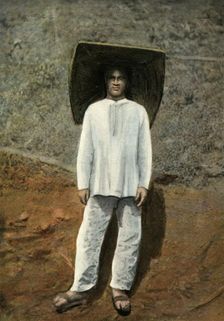 Un Mineur. Costume De Travail (A Miner in Work Clothes), 1900. Creator: Unknown