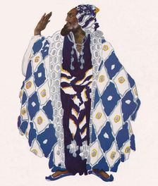 Un Notable Mespotamien 1922, (1923). Artist: Leon Bakst