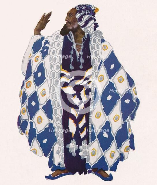 'Un Notable Mespotamien', 1922, (1923). Artist: Leon Bakst.