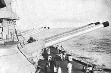 Un nouvel ennemi: Le Bulgare; superdreadnought russe "Imperatrice-Marie...1915 (1924). Creator: Unknown