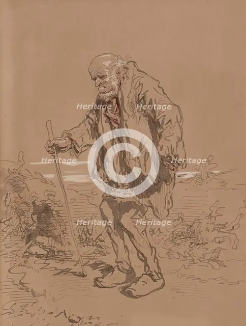 Un Siècle, 1852-1865. Creator: Paul Gavarni.