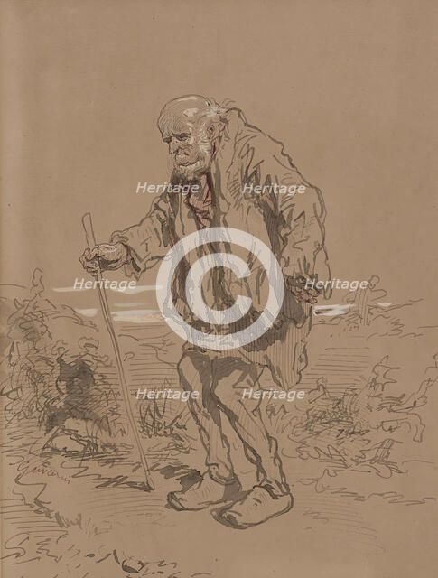 Un Siècle, 1852-1865. Creator: Paul Gavarni.