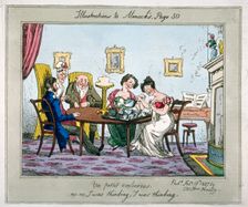 Un petit embarras, no, no. I was thinking, I was thinking 1827. Artist: SW Fores