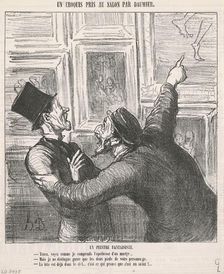 Un peintre fantaisiste, 19th century. Creator: Honore Daumier